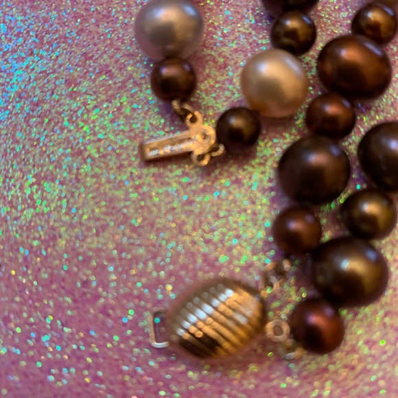 double strand cultured freshwater pearl bracelet - Picture 3 of 5